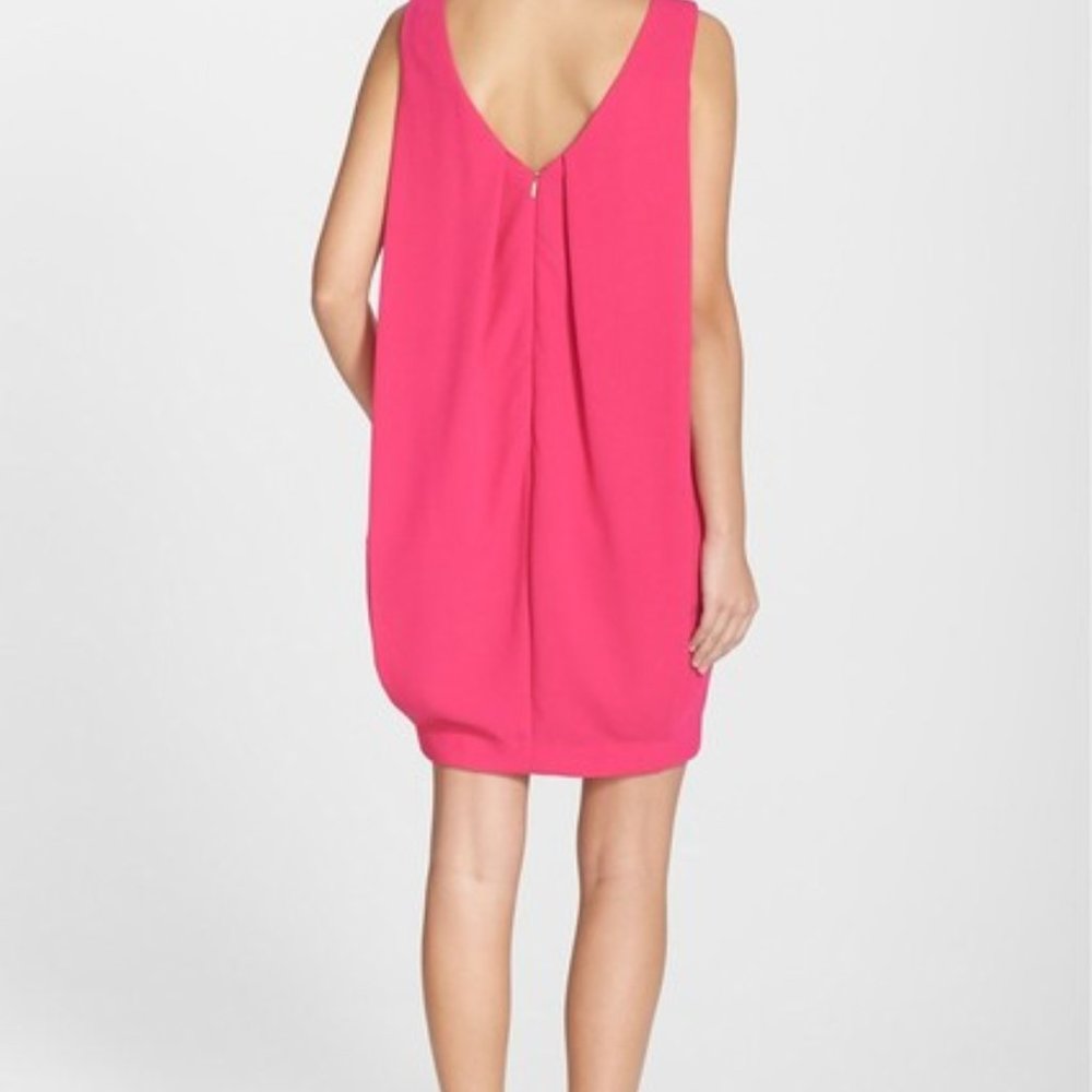 Trina Turk Hot Pink Azure Shift Dress - Size 8 - Picture 2 of 6